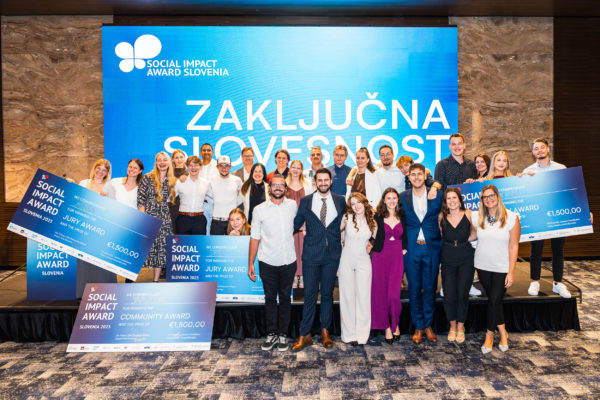 Razglašeni zmagovalci Social Impact Award Slovenia 2025!